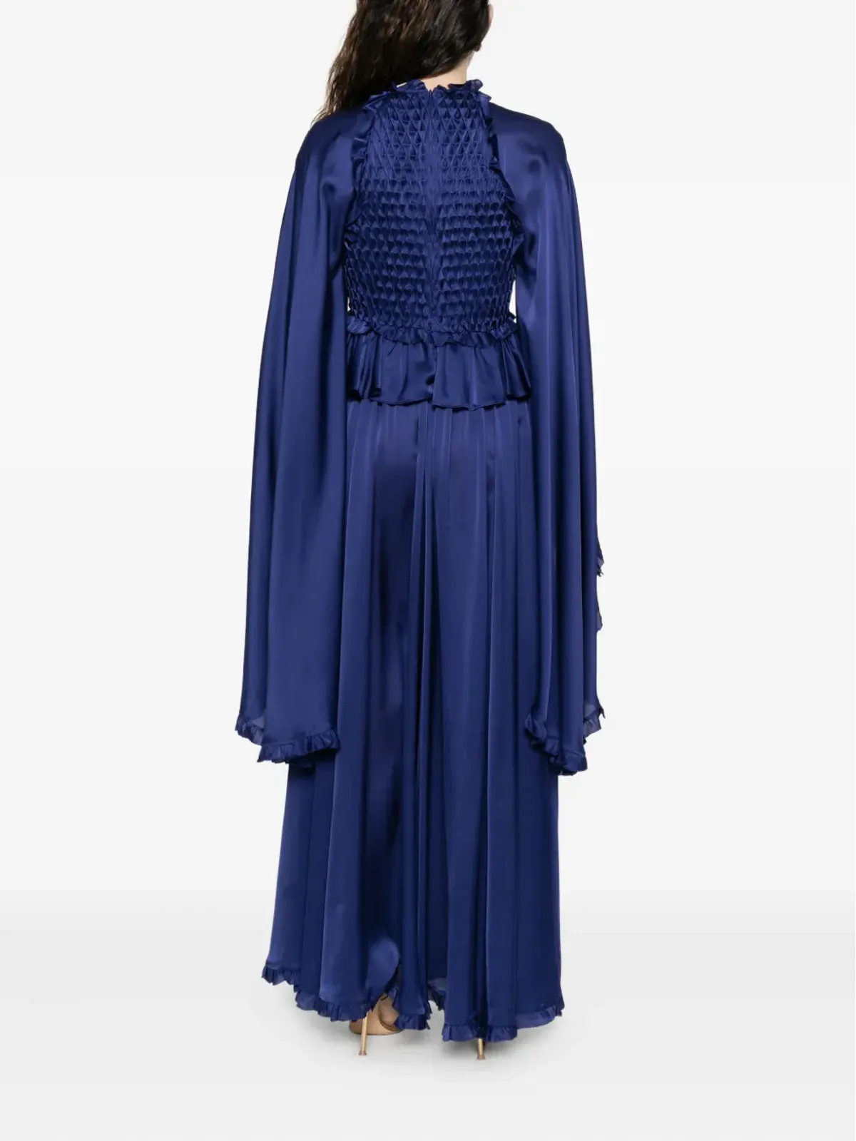 ZIMMERMANN Hypnotic smocked flutter dress - 画像4