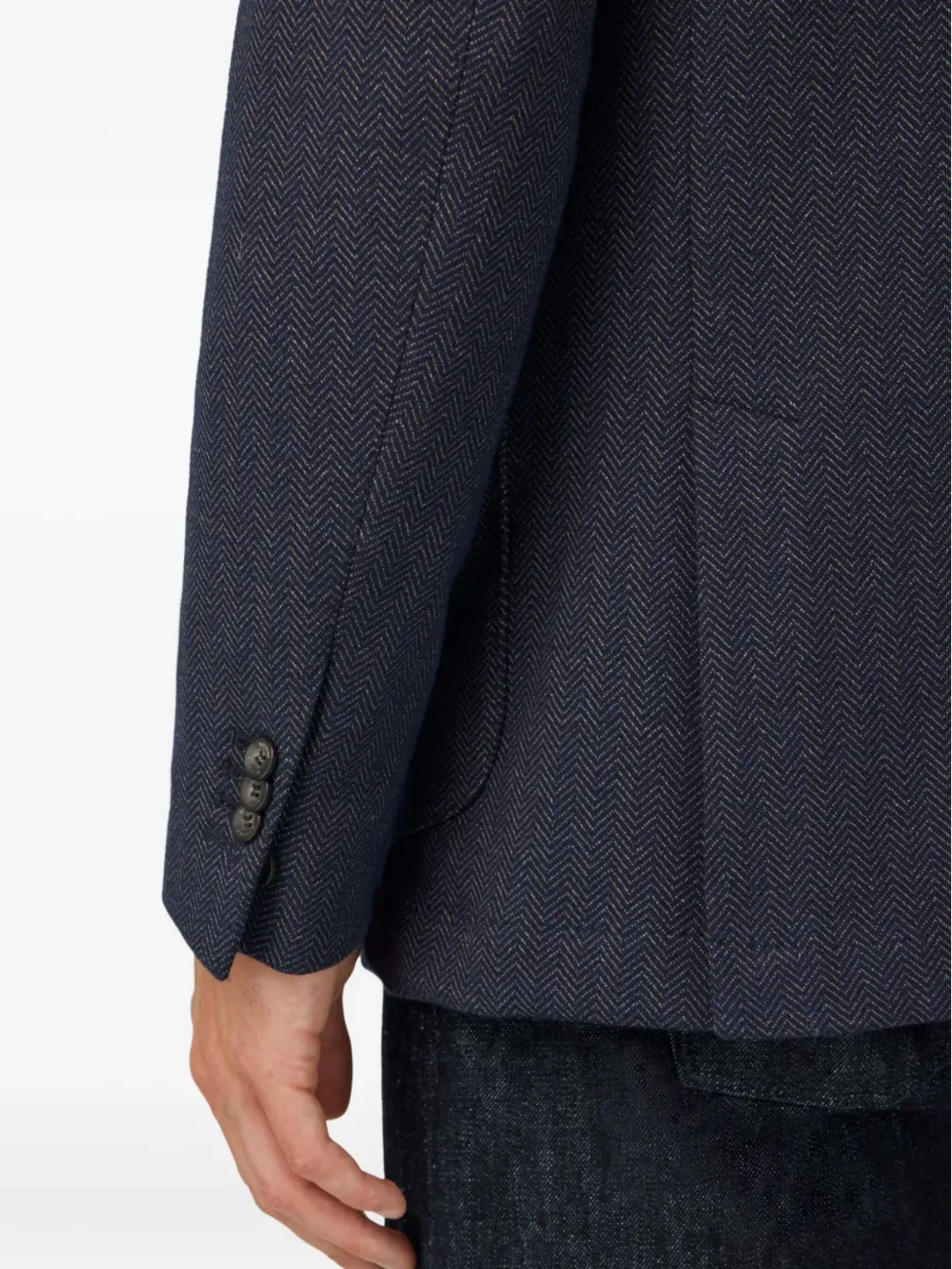 Boggi Milano ヘリンボーン ブレザー - 画像5