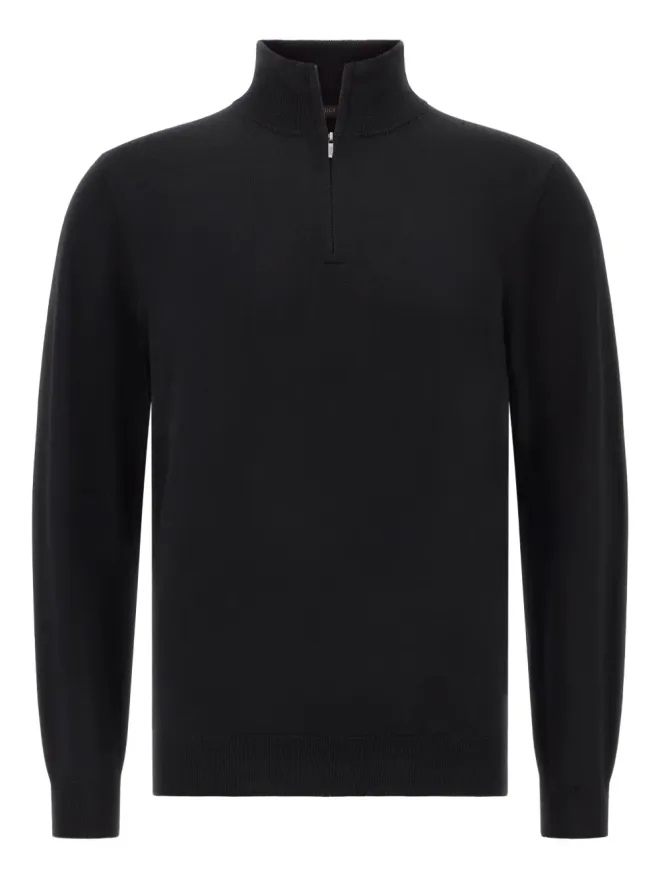 Boggi Milano Boggi Milano ハーフジップ ウールセーターの商品画像