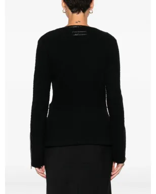 Elisabetta Franchi ジップフロントポケットカーディガン - サムネイル4