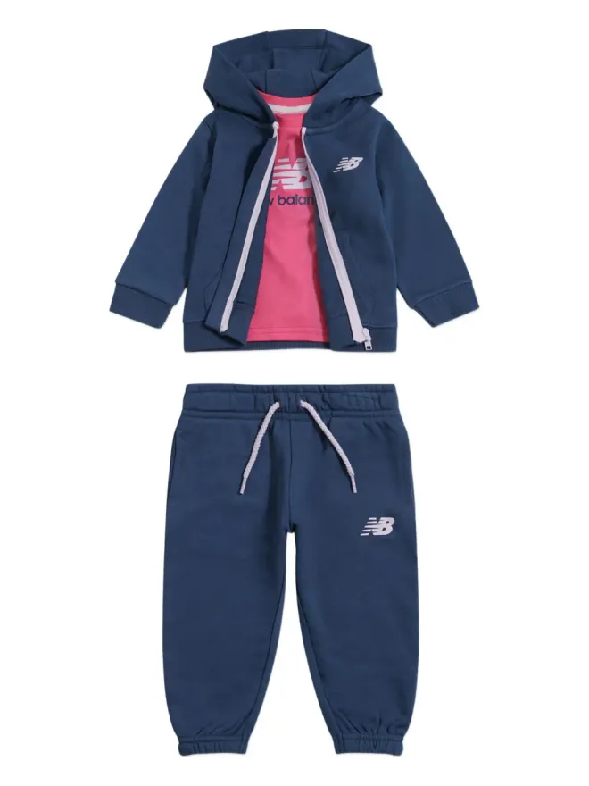 New Balance Kids New Balance Kids ロゴプリント フード付き トラックスーツの商品画像