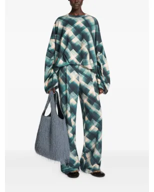 DRIES VAN NOTEN 幾何学柄スウェットシャツ - サムネイル2