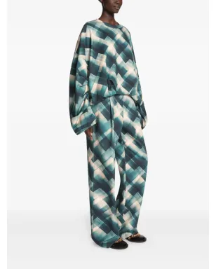 DRIES VAN NOTEN 幾何学柄スウェットシャツ - サムネイル3