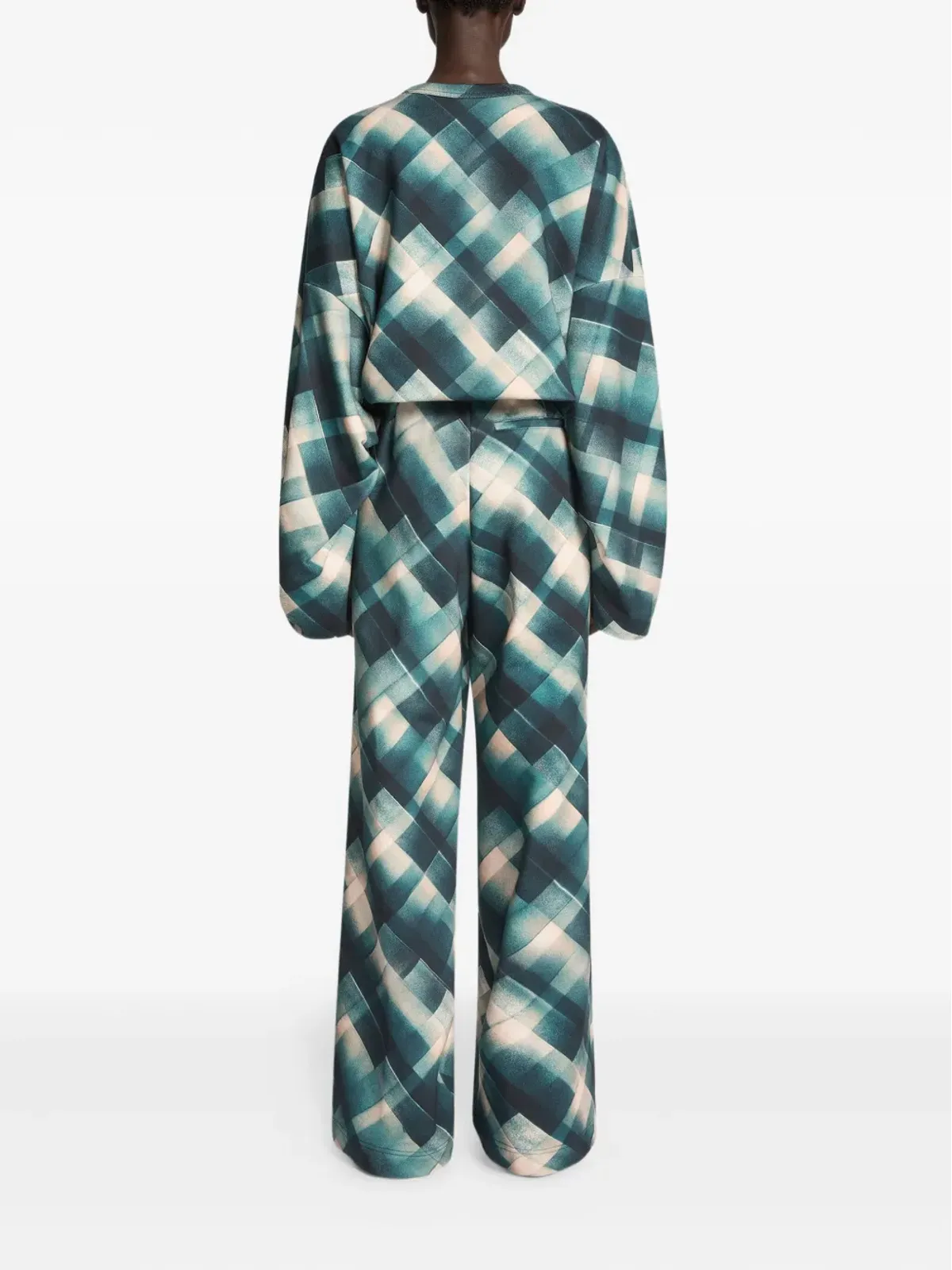 DRIES VAN NOTEN 幾何学柄スウェットシャツ - 画像4
