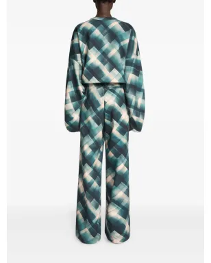 DRIES VAN NOTEN 幾何学柄スウェットシャツ - サムネイル4