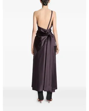 DRIES VAN NOTEN ドレープディテール ワンショルダートップ - サムネイル4