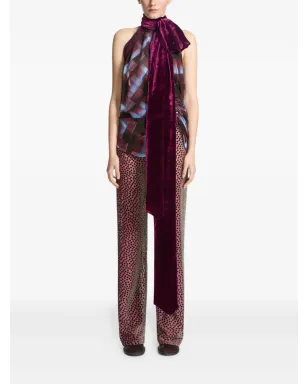 DRIES VAN NOTEN ホルターネックトップ - サムネイル2