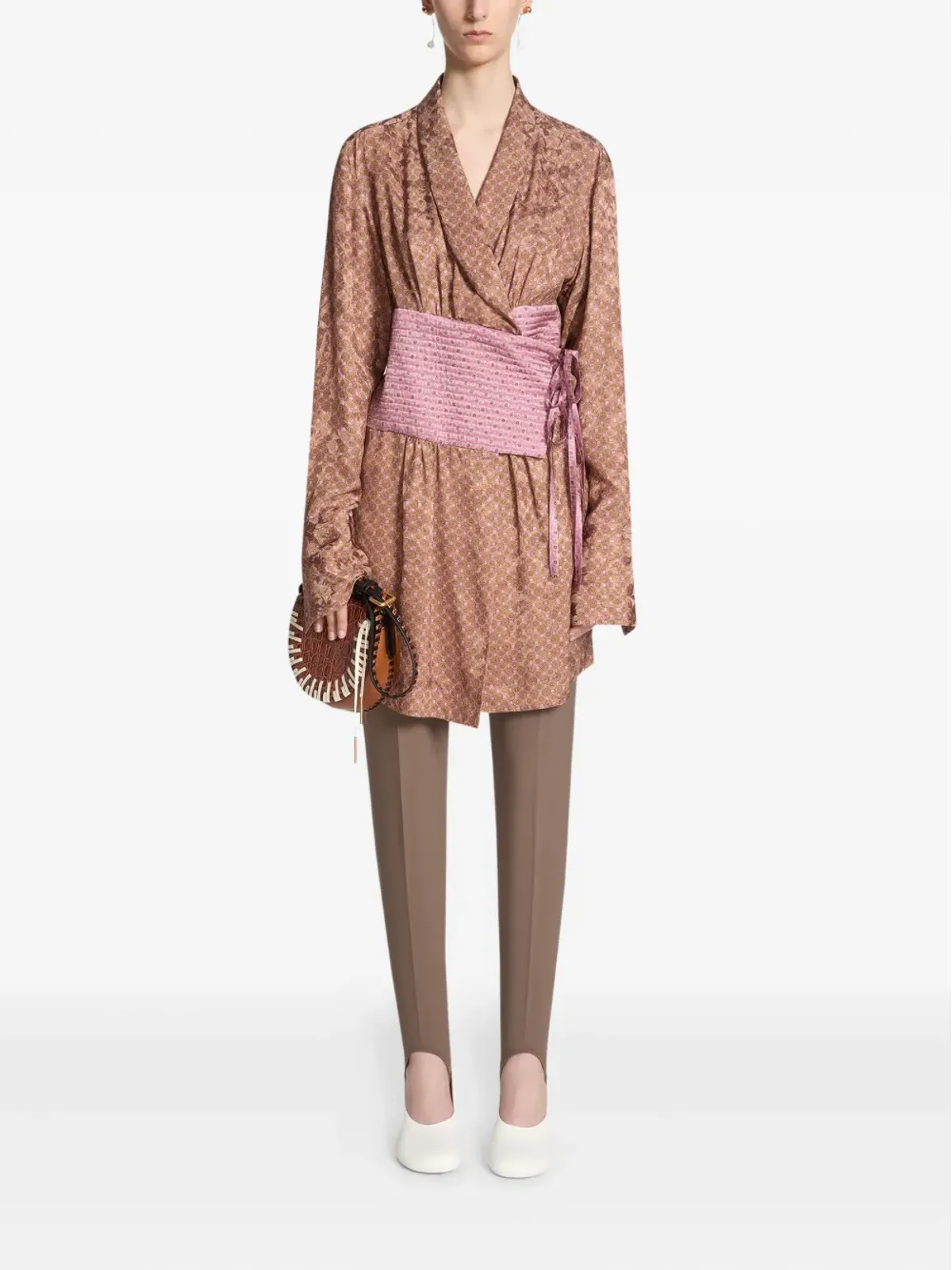 DRIES VAN NOTEN ジャカード ラップトップ - 画像2