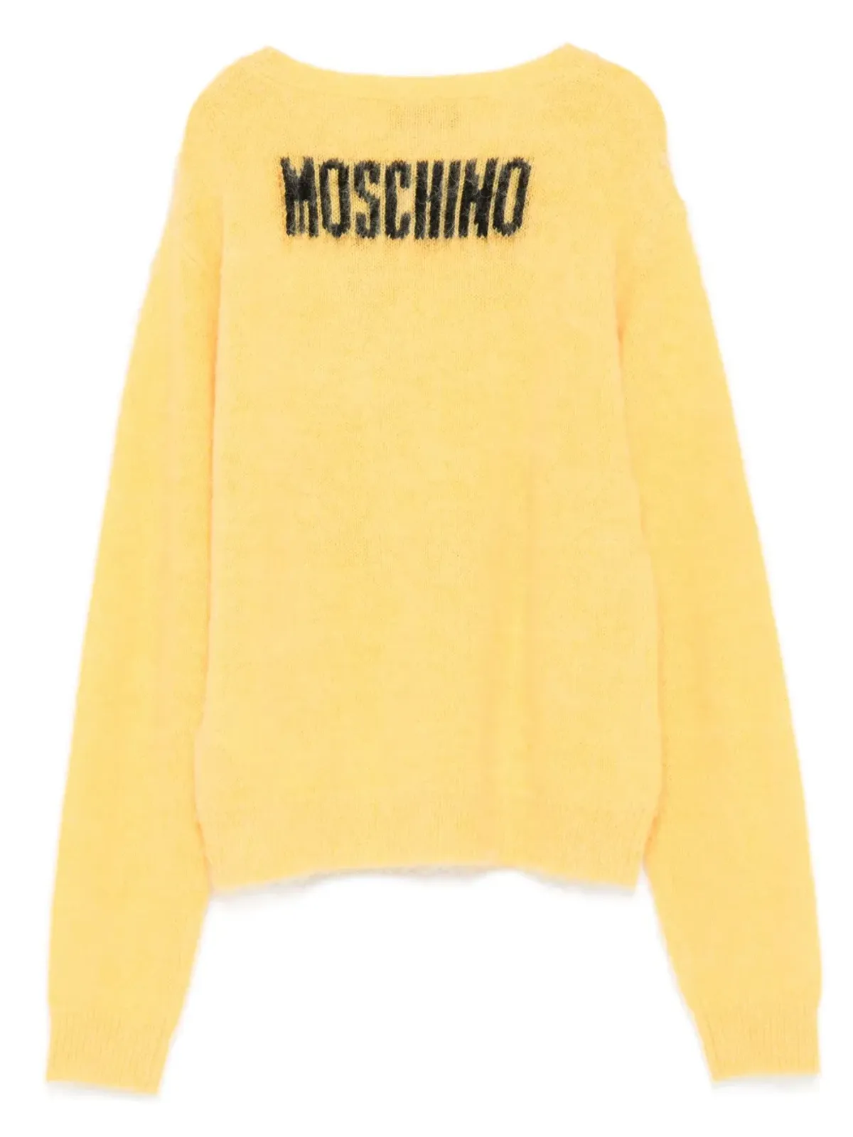 Moschino Kids スマイリーフェイス モヘアセーター - 画像2