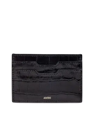 AMIRI ロゴプレート付きレザーウォレット - サムネイル2