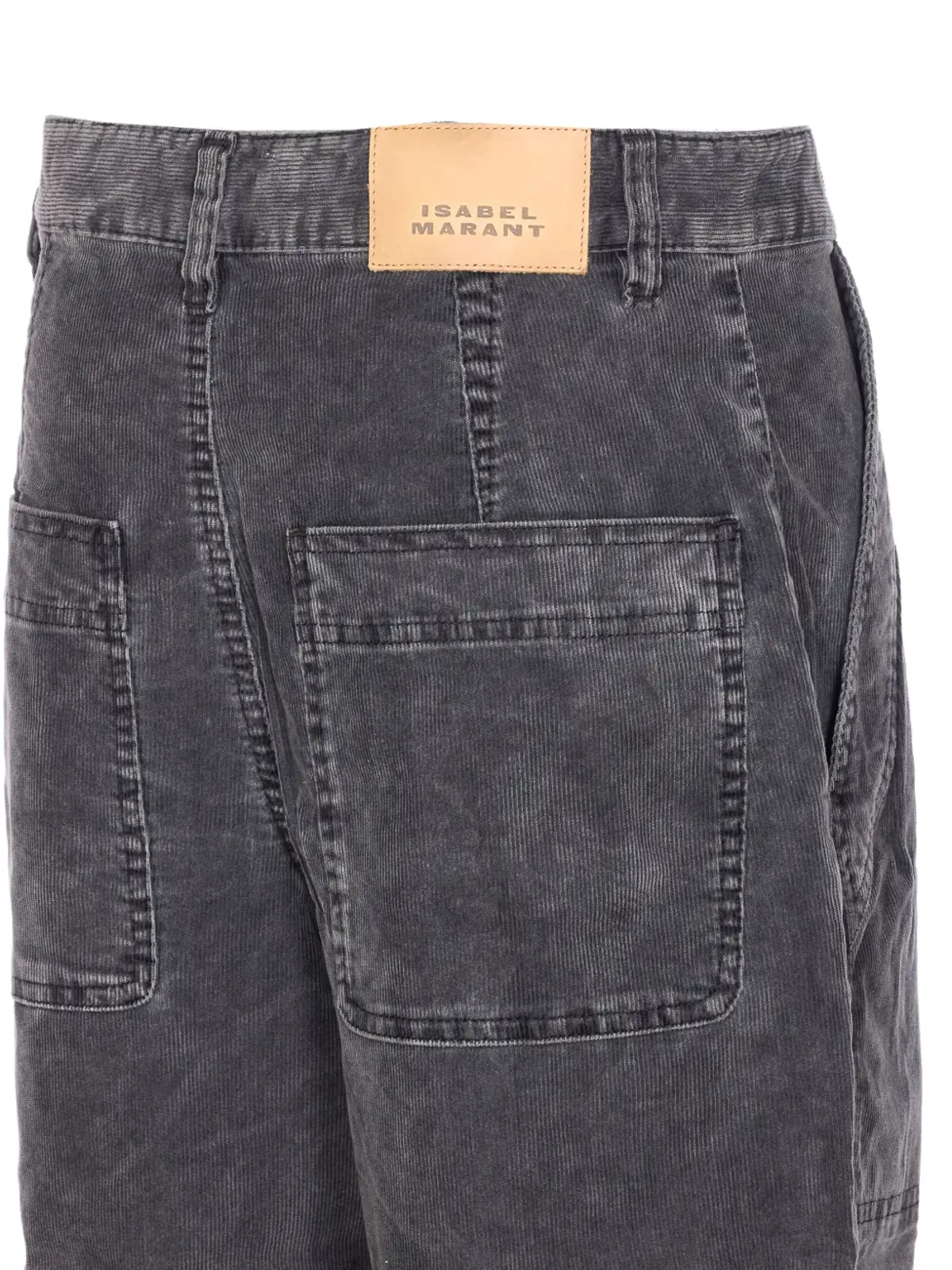MARANT ÉTOILE Onyta パッチポケット コーデュロイ トラウザー - 画像3