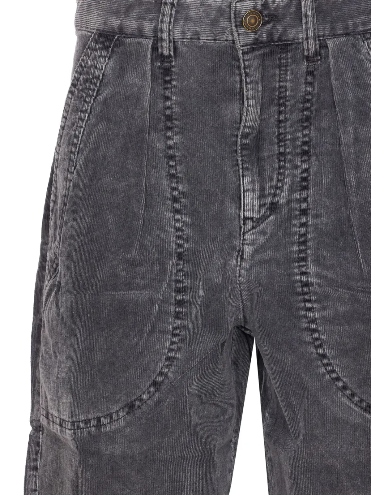 MARANT ÉTOILE Onyta パッチポケット コーデュロイ トラウザー - 画像4
