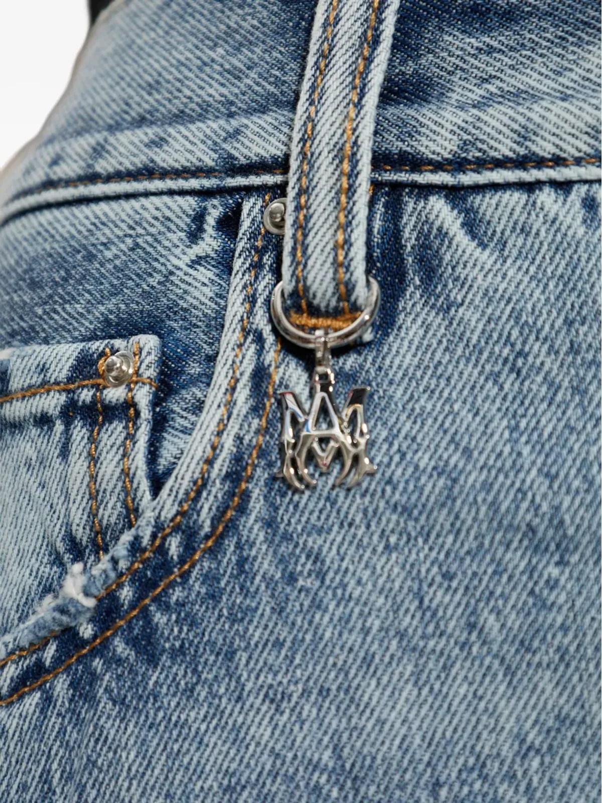 AMIRI ヒザダメージデニムパンツ - 画像5