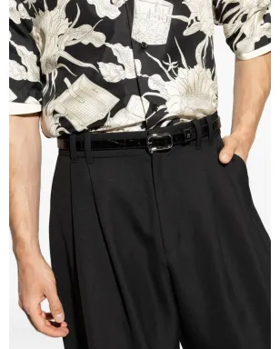 AMIRI クロコダイル型押しベルト - サムネイル4