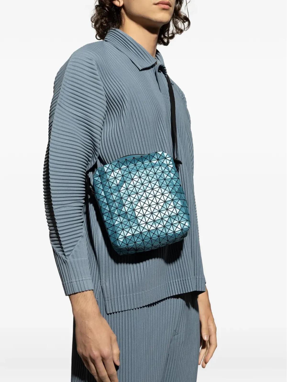 Bao Bao Issey Miyake Voyager crossbody bag - Blue - 画像2