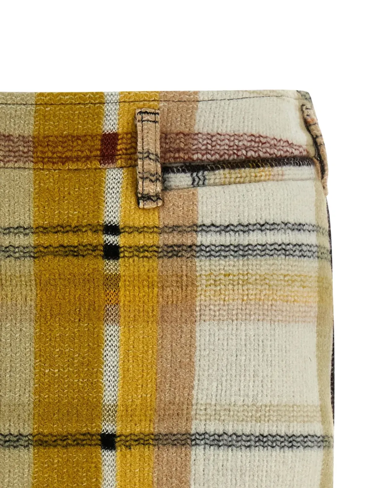 Missoni チェックミニスカート - 画像4