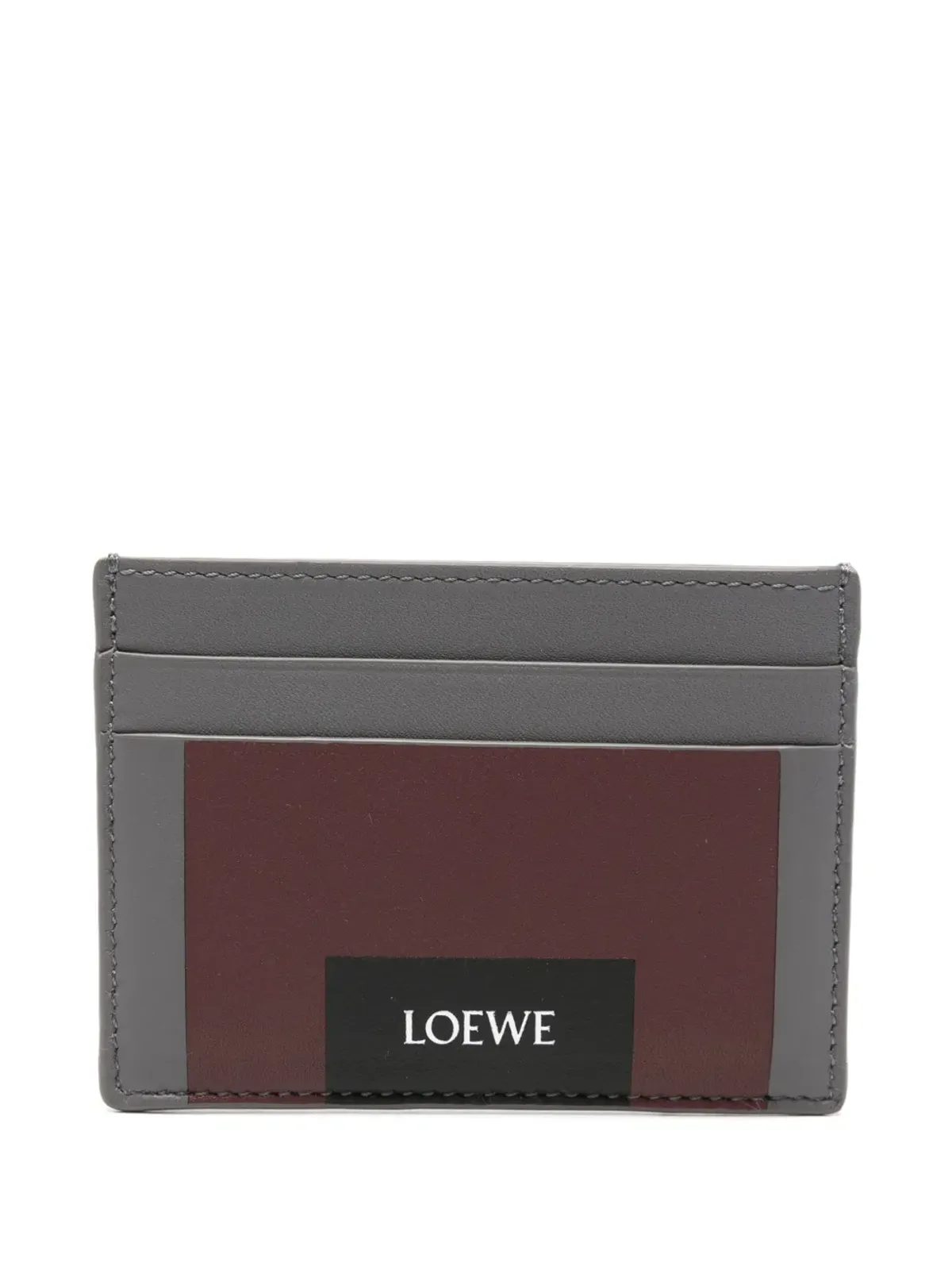 LOEWE パネルドレザー カードホルダー - 画像1