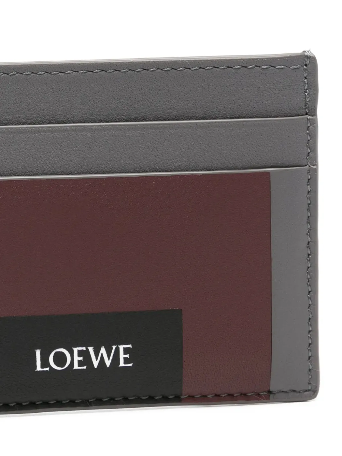 LOEWE パネルドレザー カードホルダー - 画像3