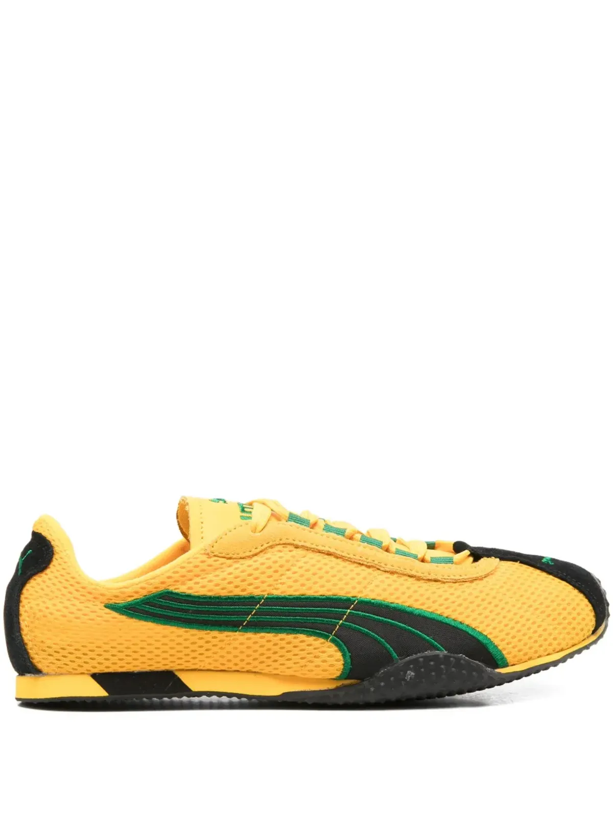 PUMA H-Street メッシュパネルスニーカー イエロー - 画像1