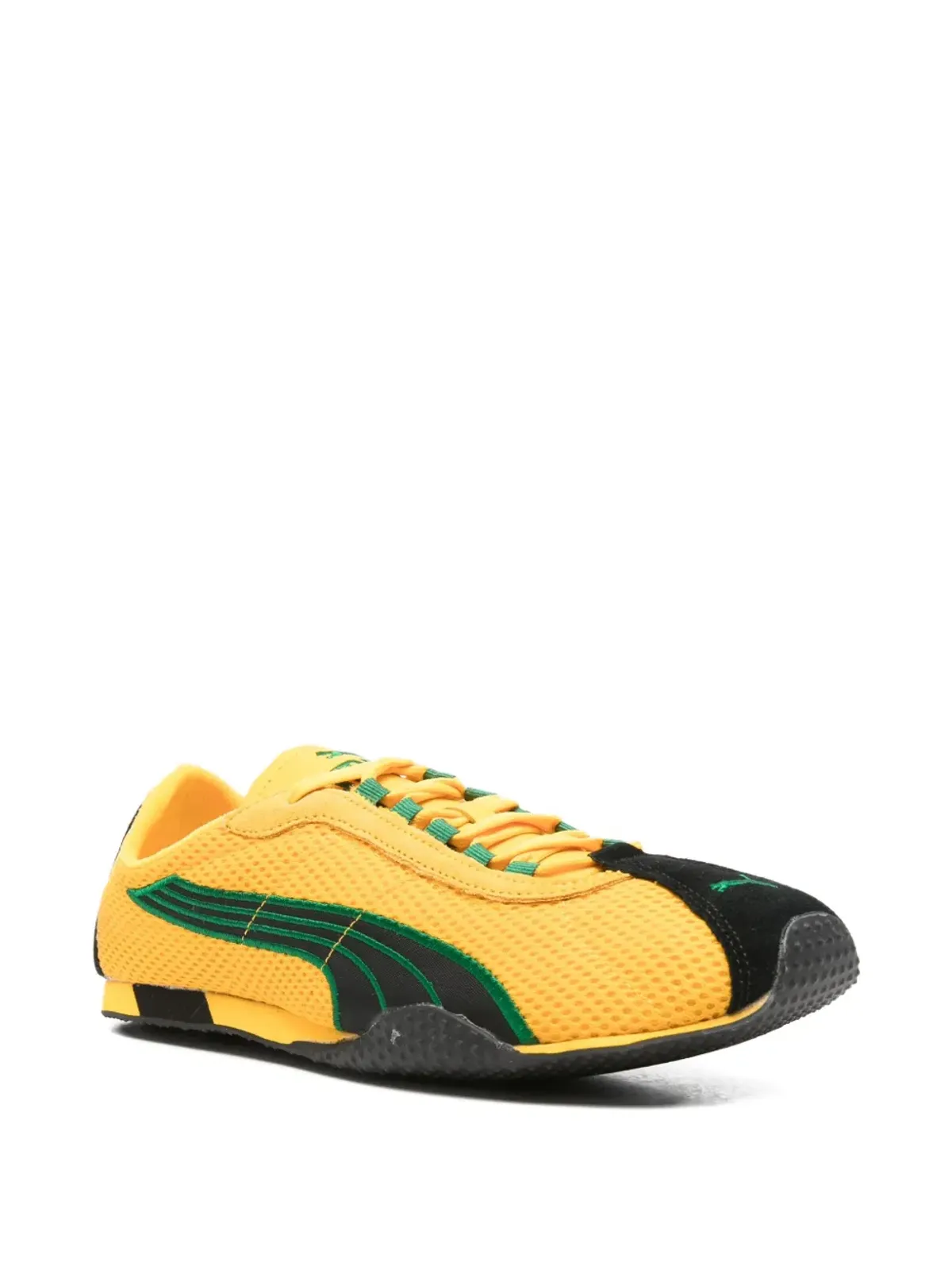 PUMA H-Street メッシュパネルスニーカー イエロー - 画像2