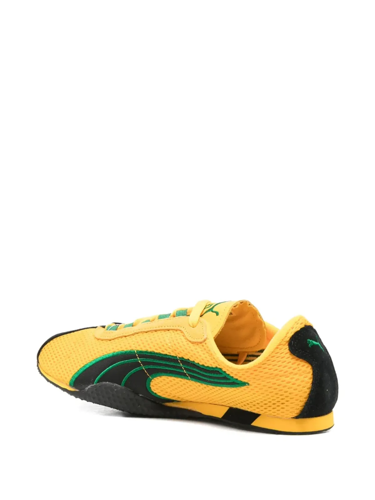 PUMA H-Street メッシュパネルスニーカー イエロー - 画像3