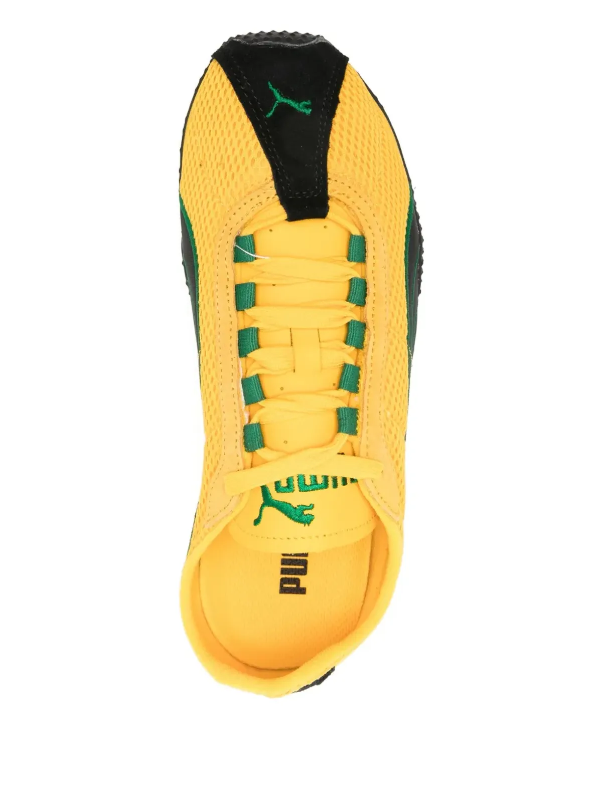 PUMA H-Street メッシュパネルスニーカー イエロー - 画像4