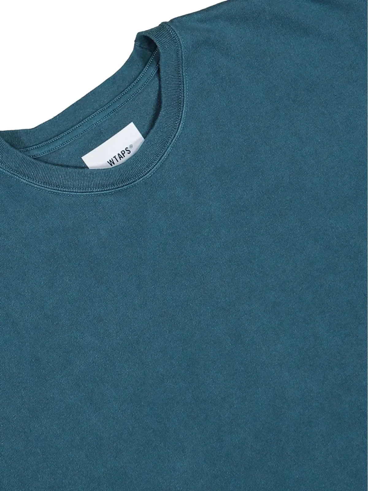 WTAPS サイン02 コットン Tシャツ - ブルー - 画像3