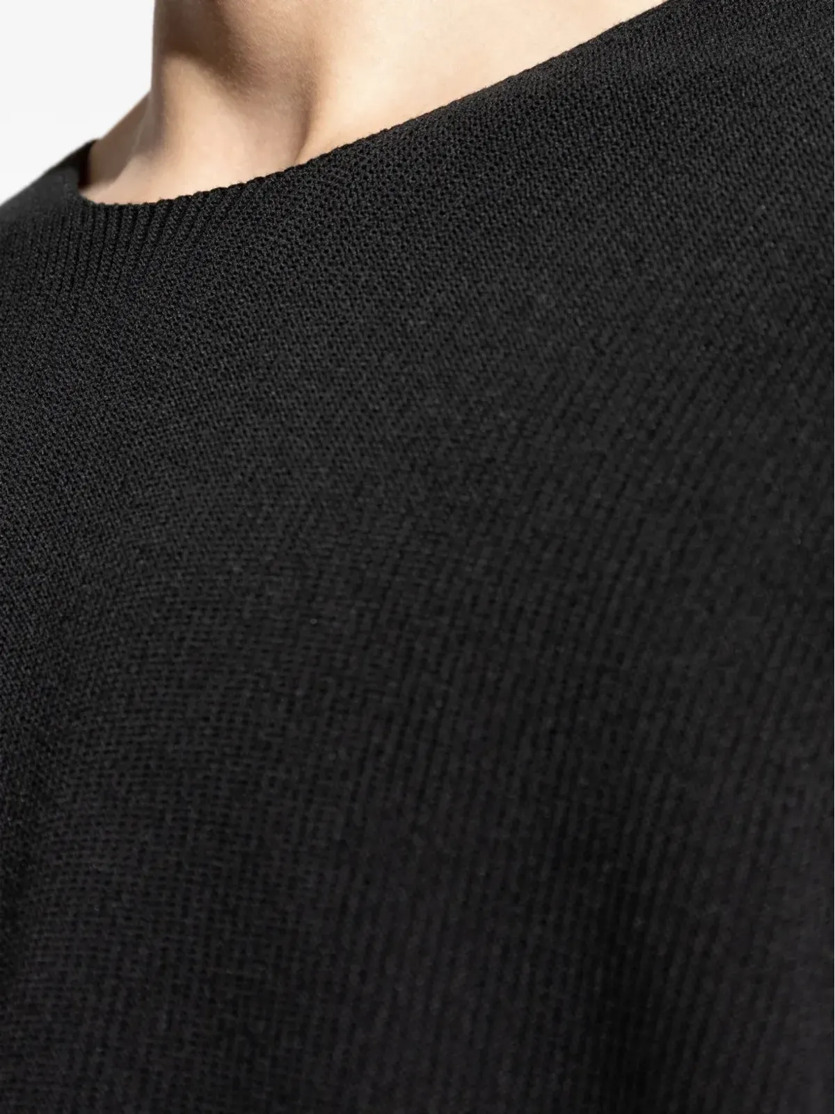 Homme Plissé Issey Miyake リブ編み丸首セーター - 画像5