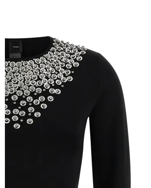 PINKO クリスタル装飾セーター - サムネイル4