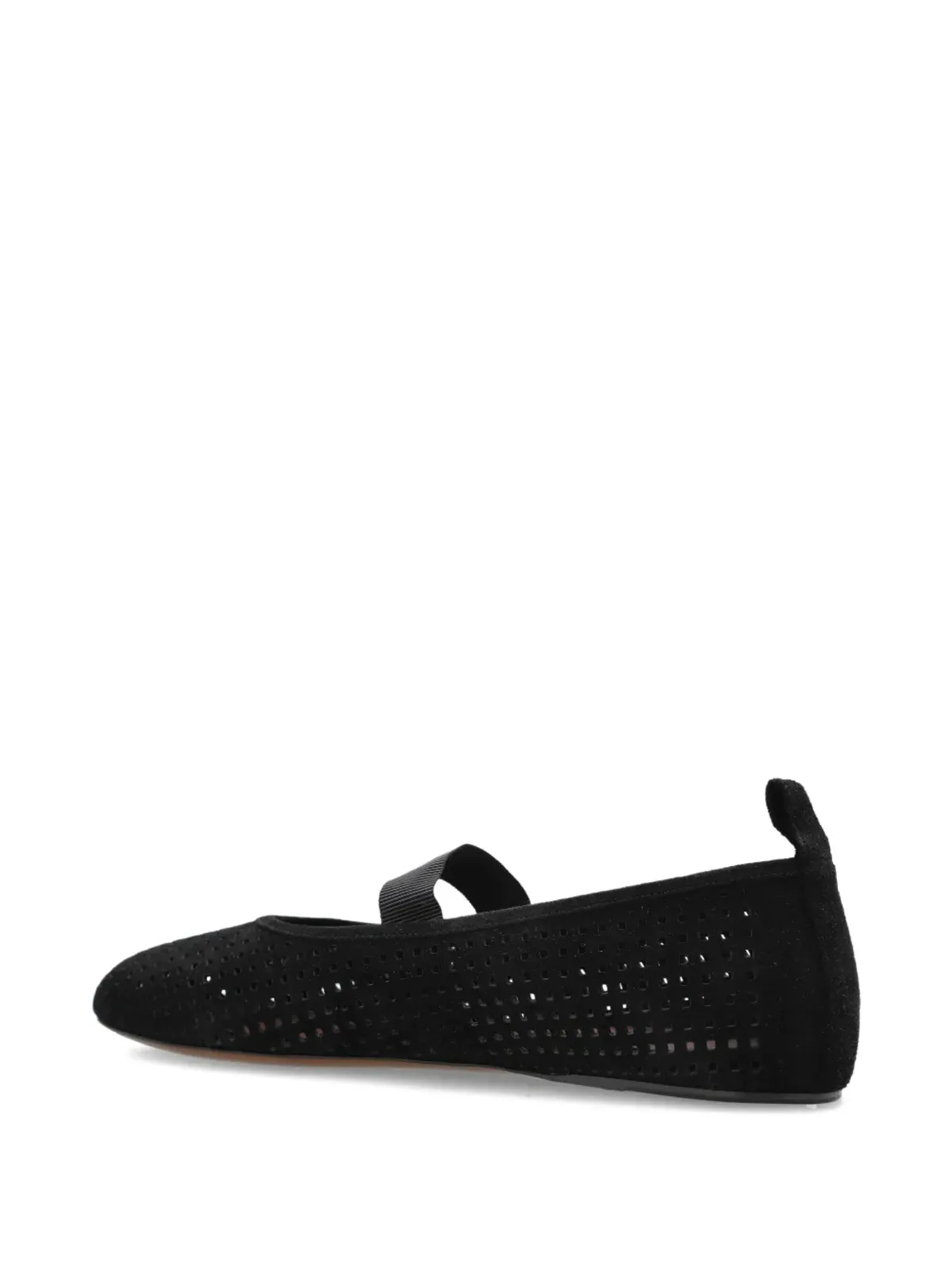 NEOUS Homam perforated ballet flats - Black - 画像4