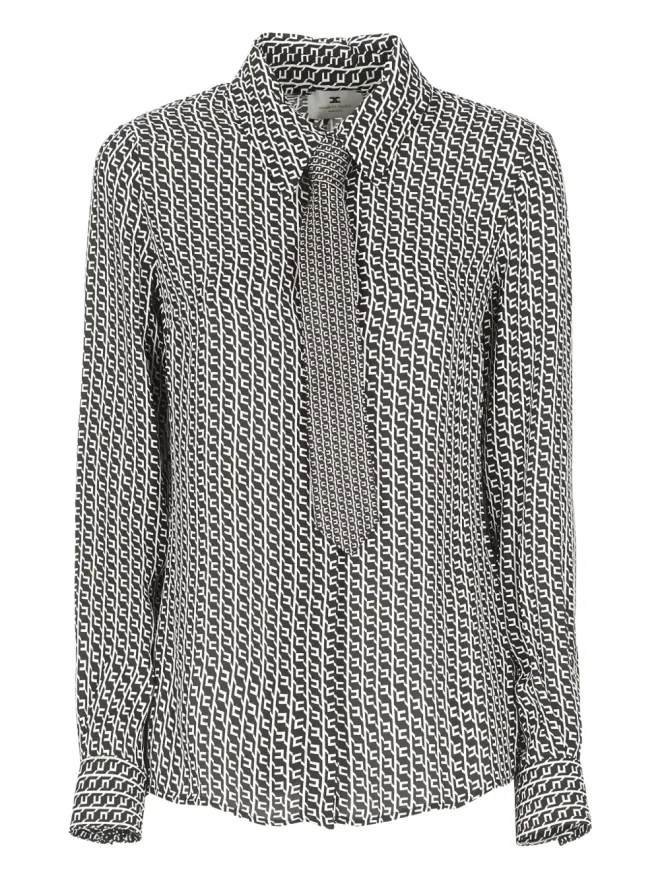 Elisabetta Franchi Elisabetta Franchi 柄物タイシャツの商品画像