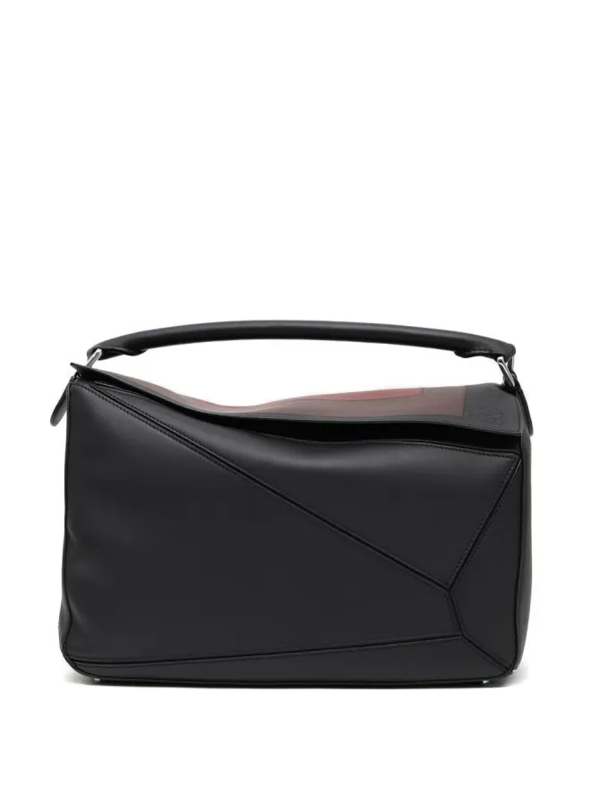LOEWE LOEWE パズルパネルショルダーバッグ（ブラック）の商品画像