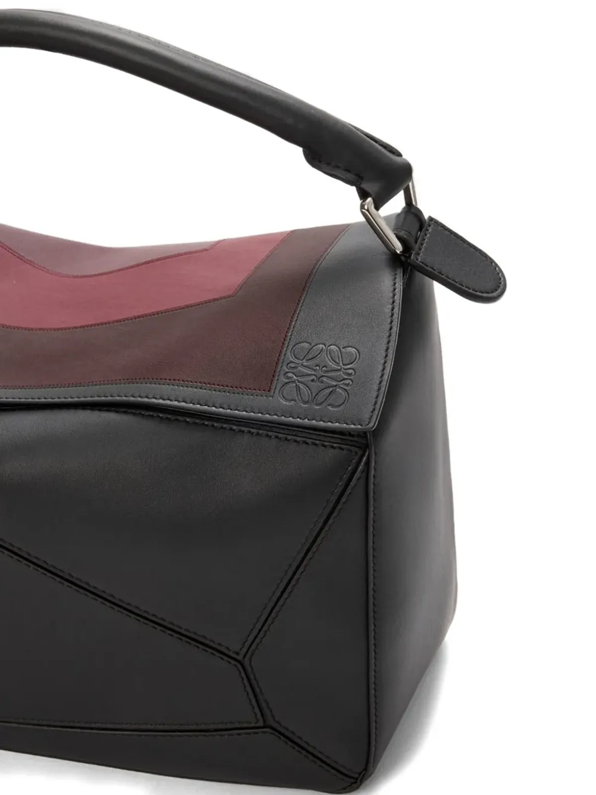 LOEWE パズルパネルショルダーバッグ（ブラック） - 画像4
