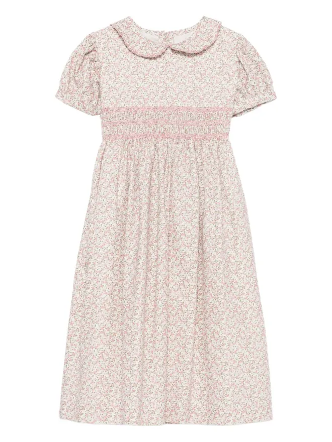 Siola Siola ピーターパンカラーのスモックドレスの商品画像