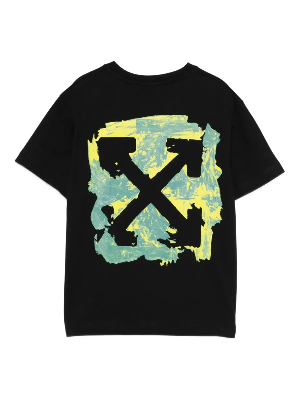 Off-White Kids ペイントスプラッターアローTシャツ - 画像2
