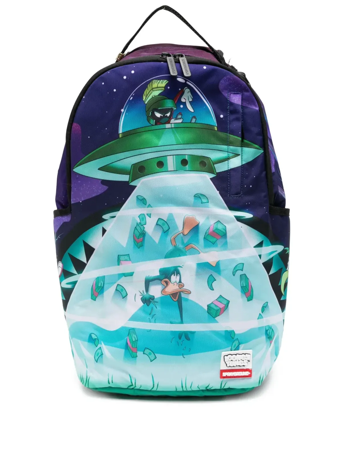 sprayground kid スペースシッププリントバックパック - 画像1