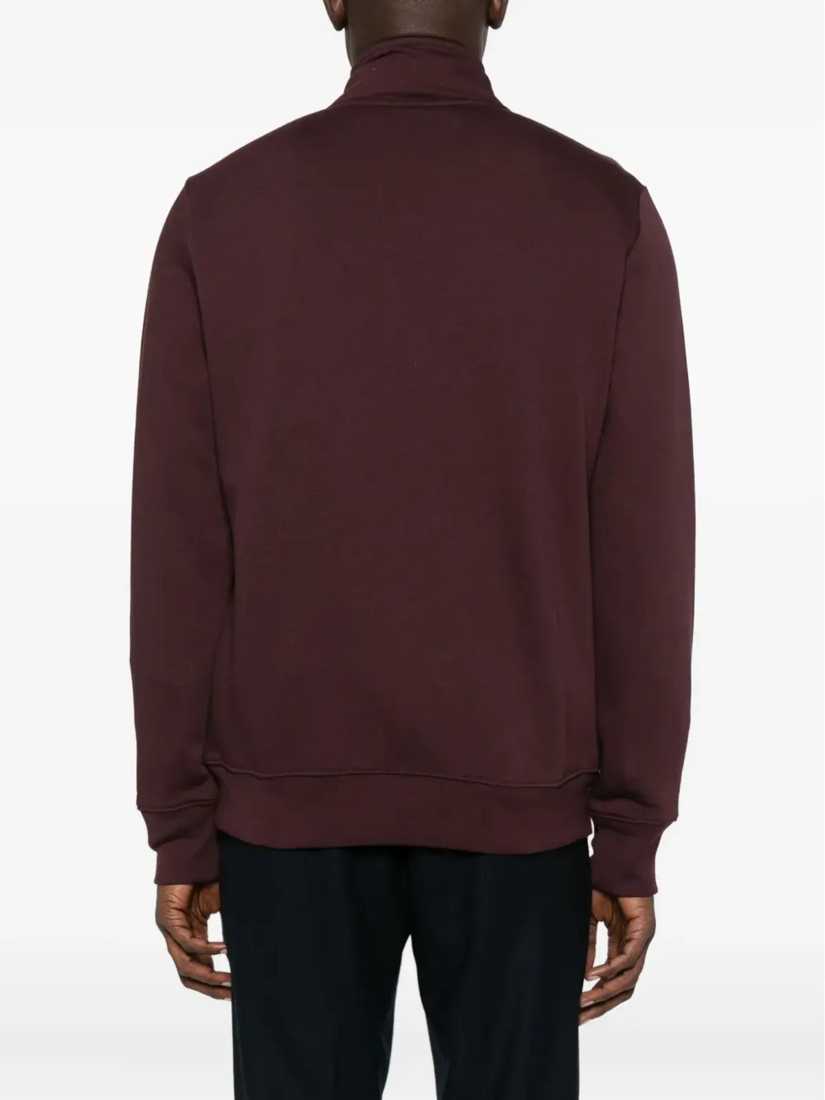 Paul Smith ジップネック・ゼブラロゴ セーター - レッド - 画像4