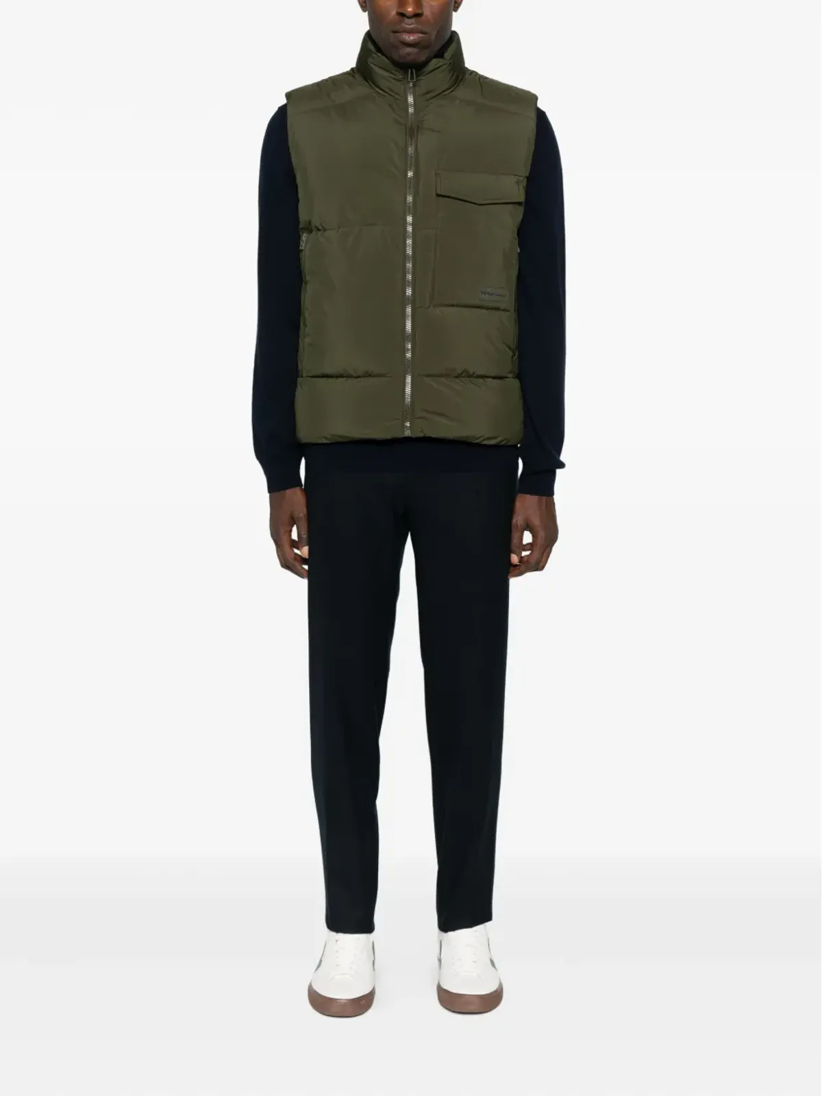 Paul Smith キルテッドジップフロントジレ - 画像2