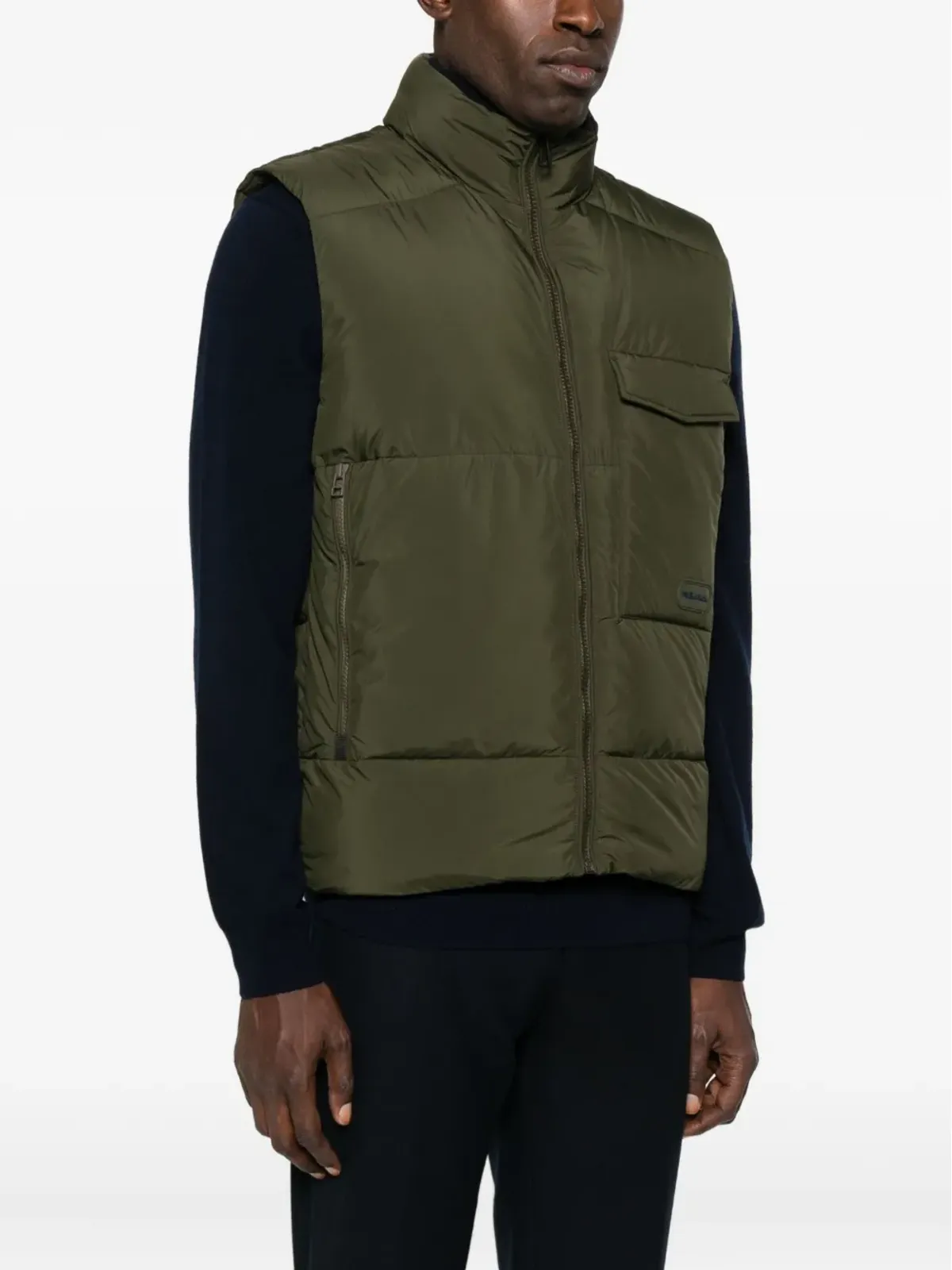 Paul Smith キルテッドジップフロントジレ - 画像3