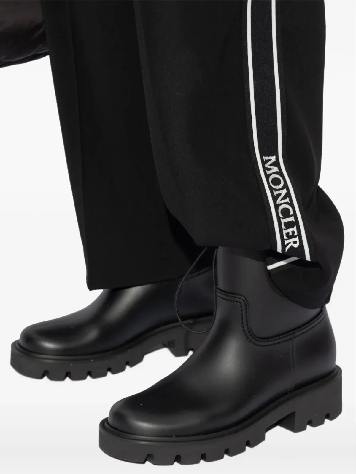 Moncler ロゴパッチ ブーツ - 画像5