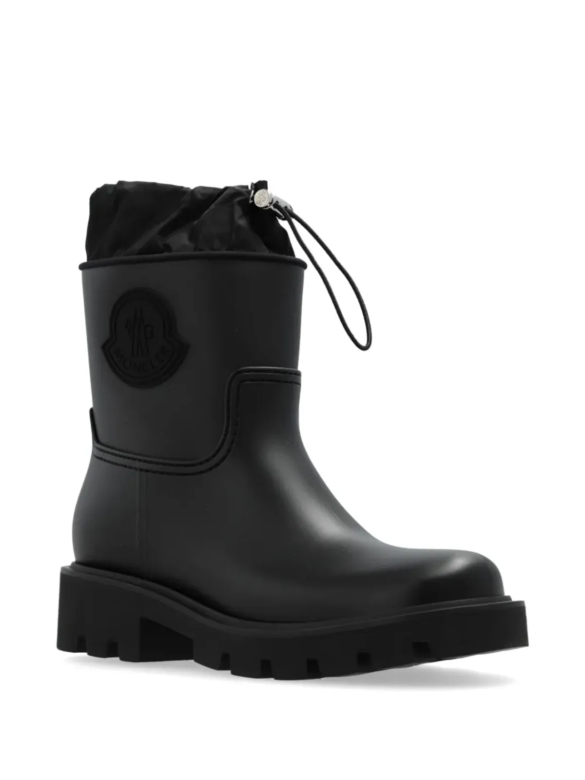 Moncler ロゴパッチ ブーツ - 画像2