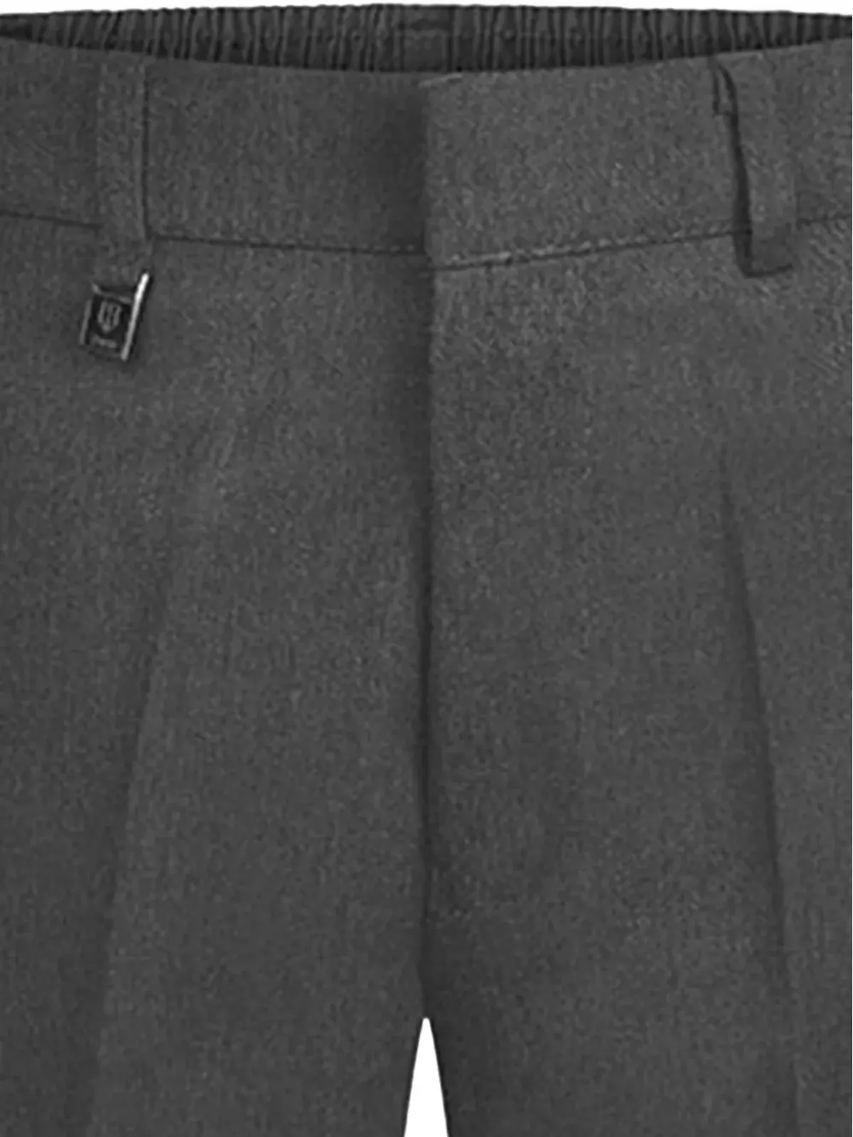 Zeco Schoolwear kids pressed-crease trousers - Grey - 画像2