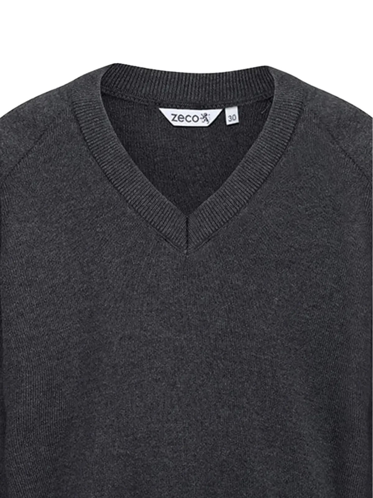 Zeco Schoolwear kids Vネックセーター - 画像3