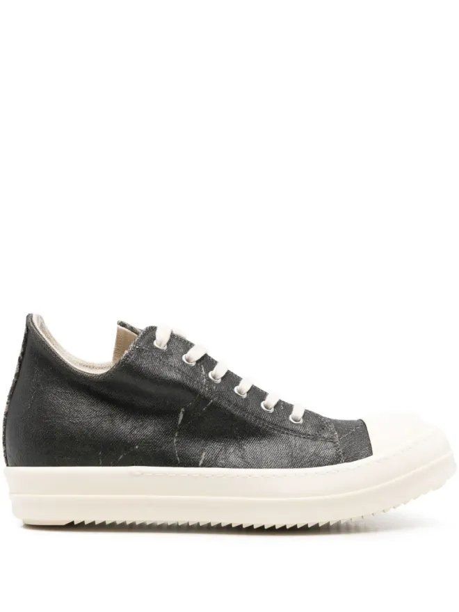 Rick Owens DRKSHDW Rick Owens DRKSHDW レースアッププリントスニーカーの商品画像