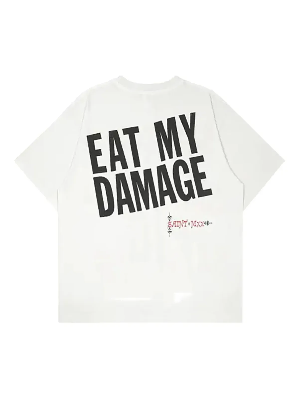 SAINT MXXXXXX Dirty Pig 半袖Tシャツ - ホワイト - 画像2