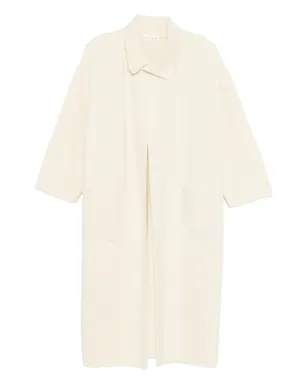 Ma'ry'ya クラシックカラー カーディコート - Neutrals - サムネイル1