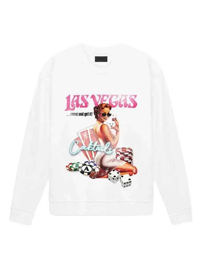 RTA RTA Las Vegas Cocktails sweatshirt - Whiteの商品画像