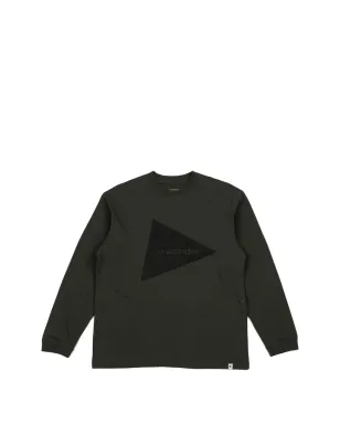 and Wander ロゴプリント長袖Tシャツ - サムネイル1