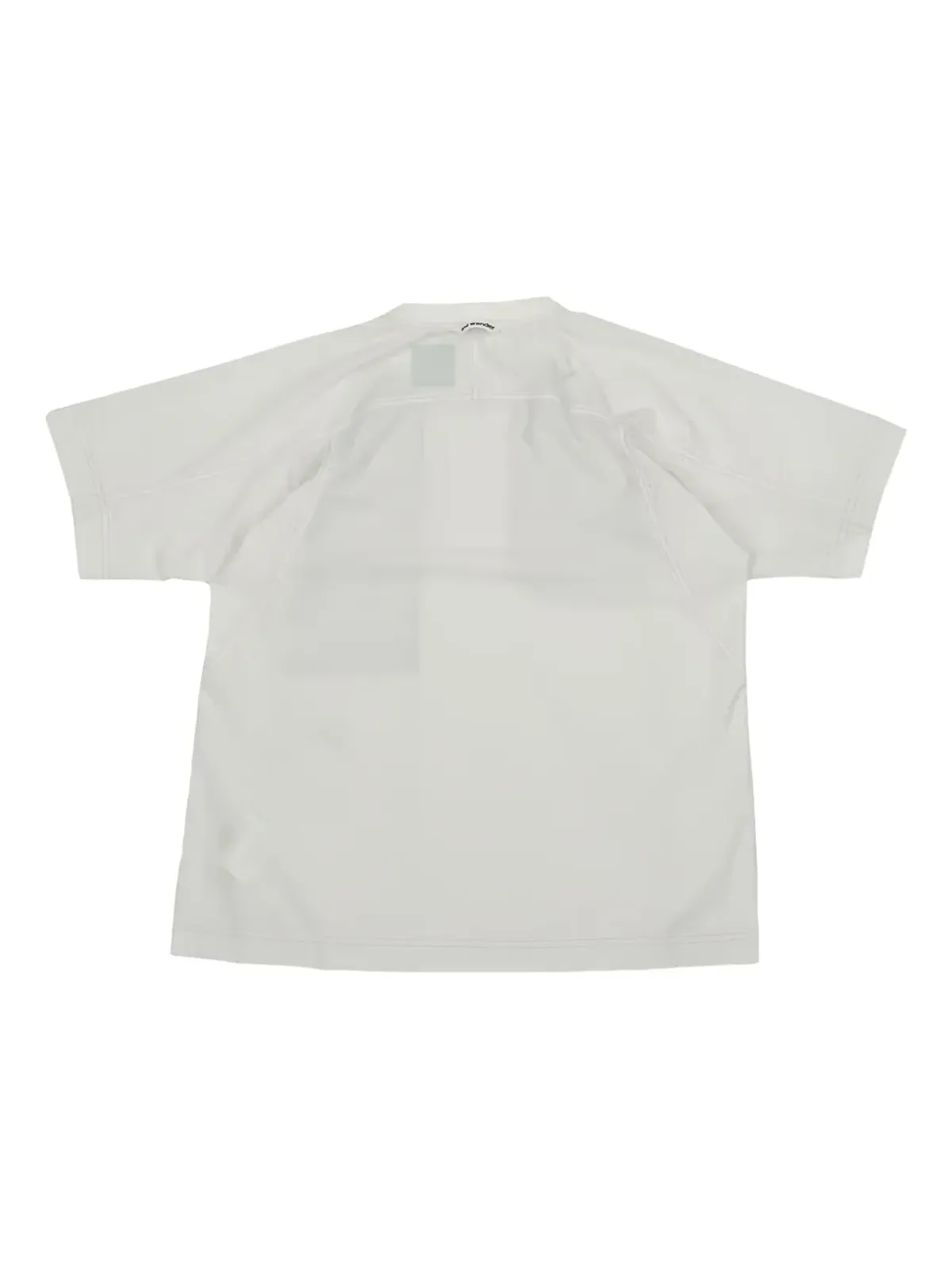 and Wander クルーネック Tシャツ - ホワイト - 画像2