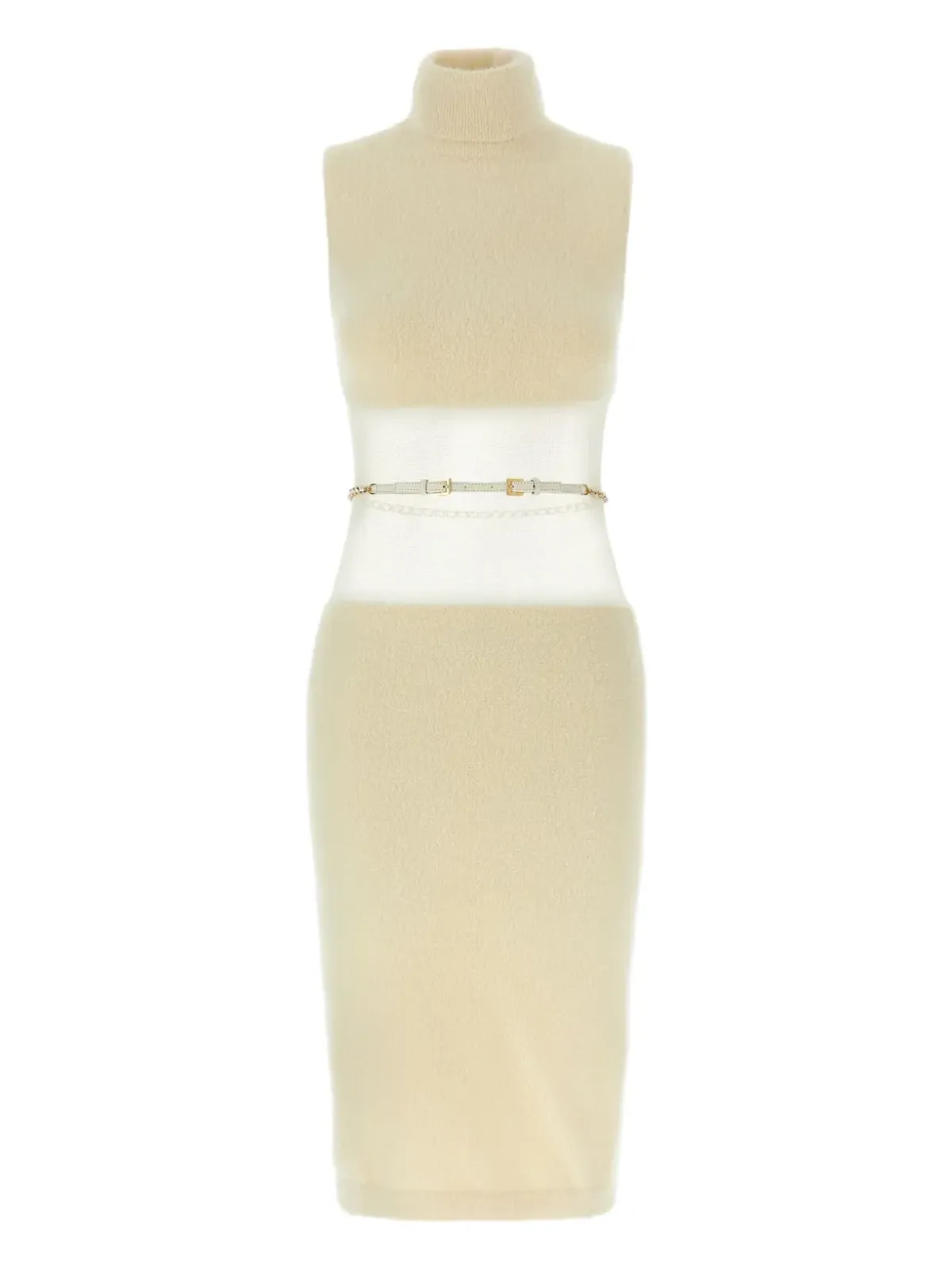 Elisabetta Franchi タートルネック ミディドレス - 画像1
